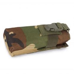 Sac à bouteille ATS Airsoft Molle - Woodland