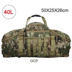 Sac à dos / sac Molle LQArmy 40l 60l 70l - Multicam 40L (50 x 25 x 26 cm)