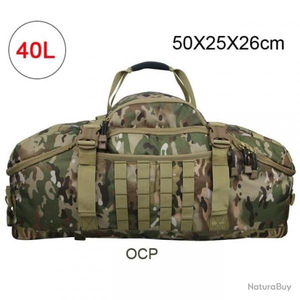 Sac  dos / sac Molle LQArmy 40l 60l 70l - Multicam 40L (50 x 25 x 26 cm)