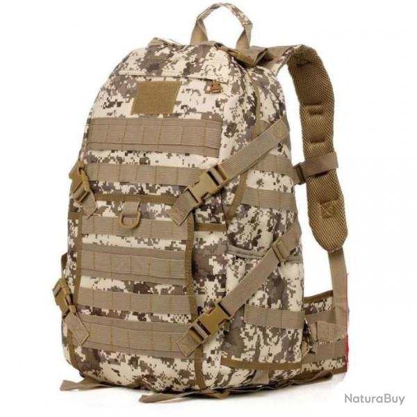 Sac  dos 38L Jarhead Military Molle - Desert Digital