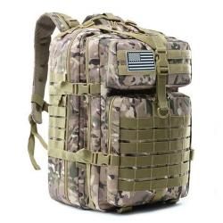 Sac à dos 50L Explorer grande capacité - Multicam