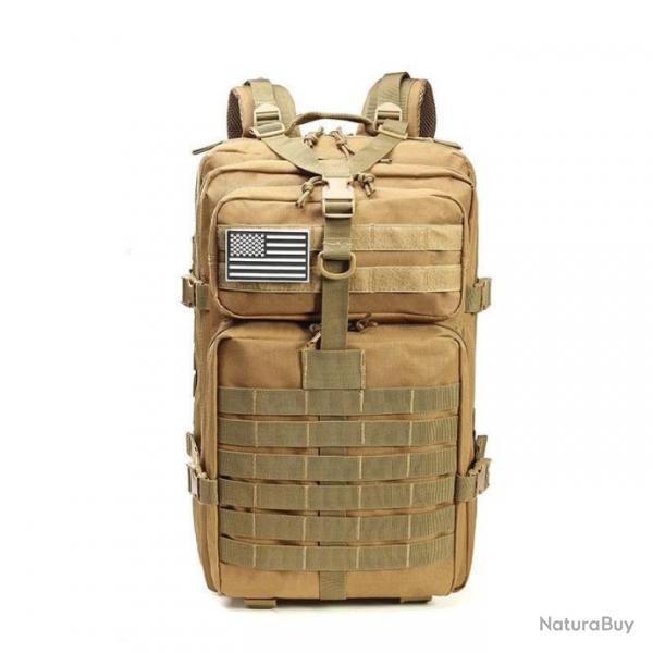 Sac  dos 50L LOS Molle tanche - Tan