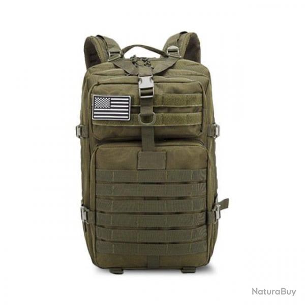 Sac  dos 50L LOS Molle tanche - Vert OD