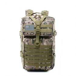 Sac à dos 50L LOS Molle étanche - Multicam