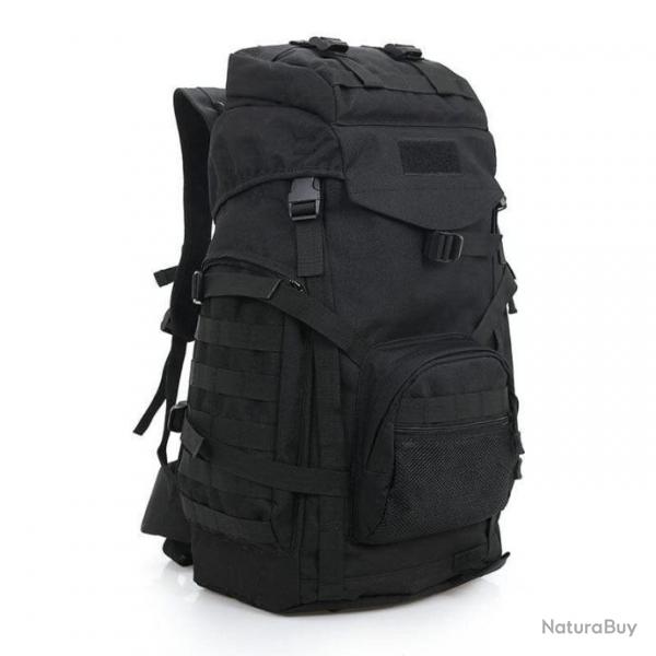 Sac  dos 60L grande capacit Wincent - Noir