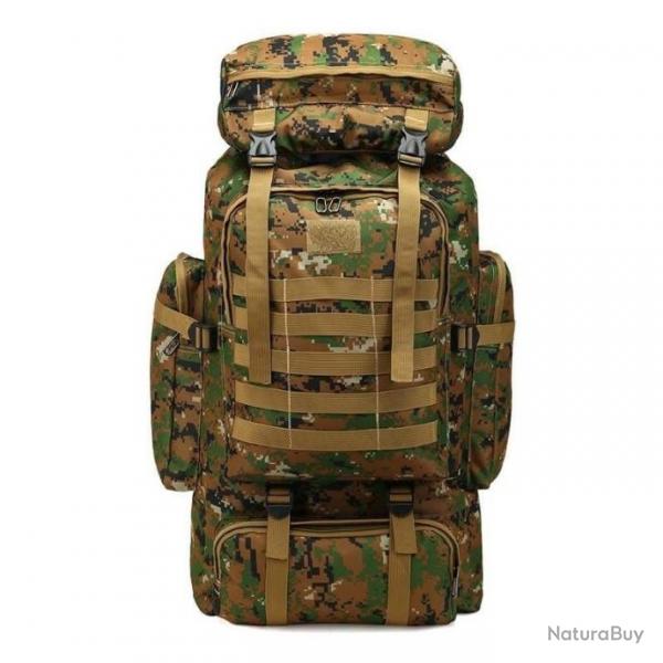 Sac  dos 70L assaut tactique 911 - Jungle Digital