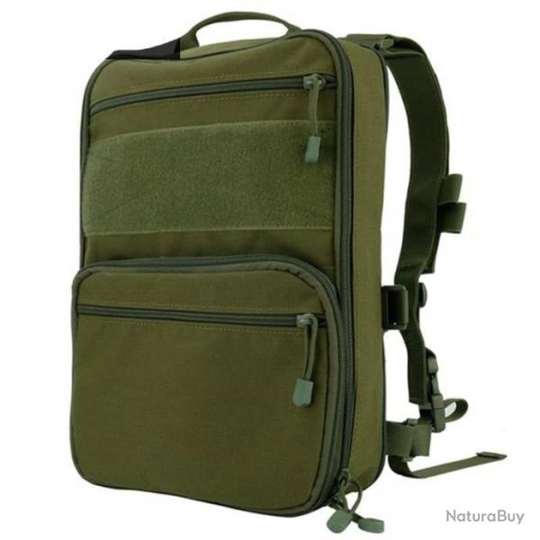 Sac  dos plat militaire Molle IDGear - Ranger green