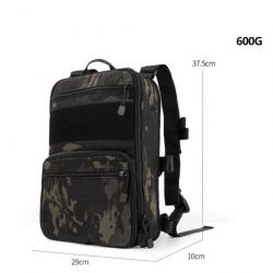 Sac à dos plat militaire Molle IDGear - Multicam noir