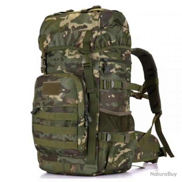 Sac  dos tactique 50 litres NZ Tactical - Green camouflage