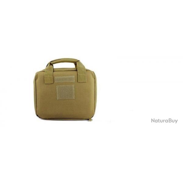 Sac arme pochette chargeur 25x20cm - Tan