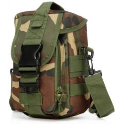 Sac bandoulière 600D JHD Molle - Jungle