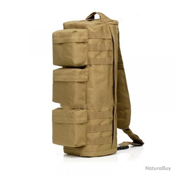 Sac bandoulire grande capacit VLD 20L - Tan