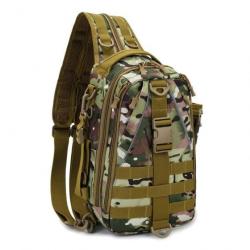 Sac bandoulière Jungle WAR Molle - Multicam