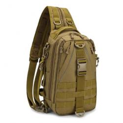 Sac bandoulière Jungle WAR Molle - Tan / Coyote