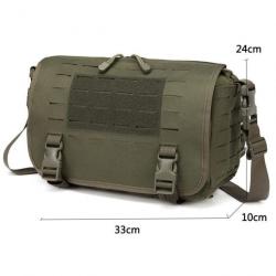 Sac bandoulière Messanger SOE XA92A - Ranger vert