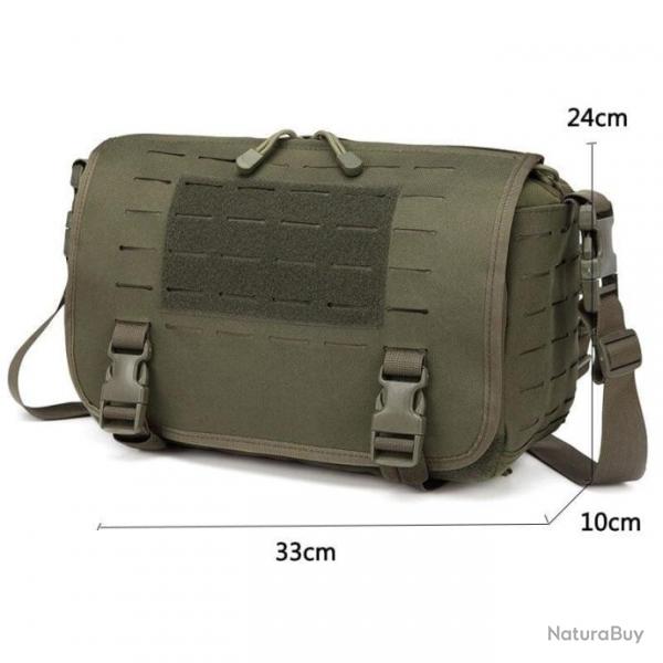 Sac bandoulire Messanger SOE XA92A - Ranger vert