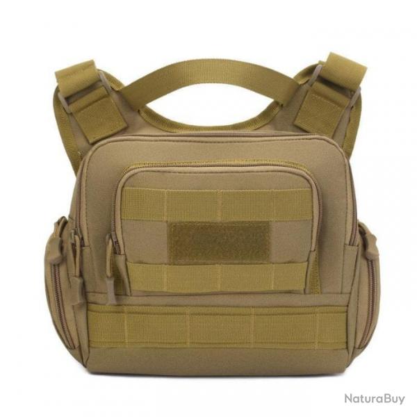 Sac bandoulire militaire Molle VOS XA810 - Kaki