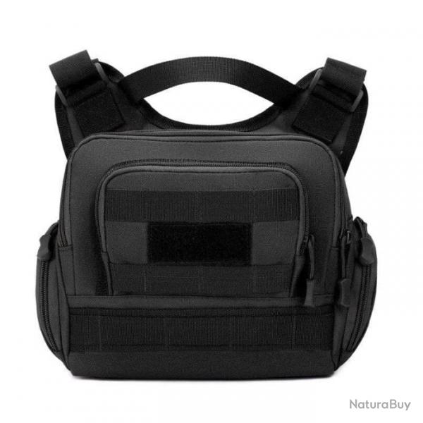 Sac bandoulire militaire Molle VOS XA810 - Noir