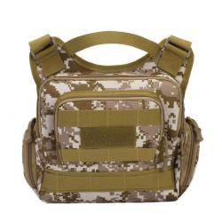 Sac bandoulière militaire Molle VOS XA810 - Desert Digital