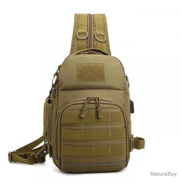 Sac bandoulire Molle OCS Gear - Tan