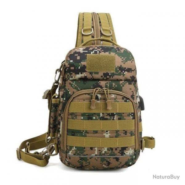 Sac bandoulire Molle OCS Gear - Digital Jungle