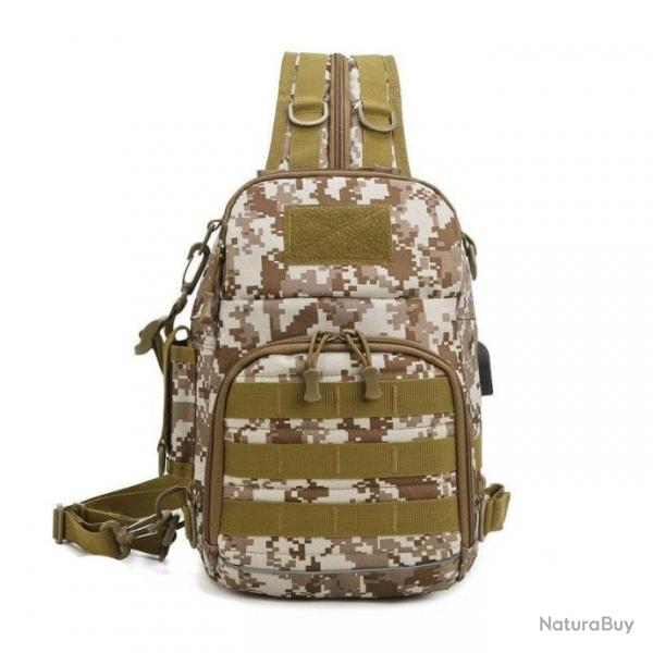 Sac bandoulire Molle OCS Gear - Digital Desert