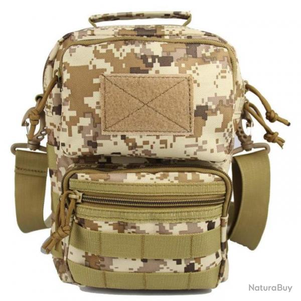 Sac bandoulire Molle VOS XA107A - Desert Digital