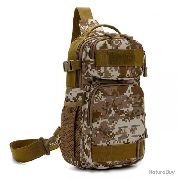 Sac bandoulire rflchissante BGS EDC 10l - Desert