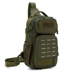 Sac bandoulière réfléchissante BGS EDC 10l - Olive