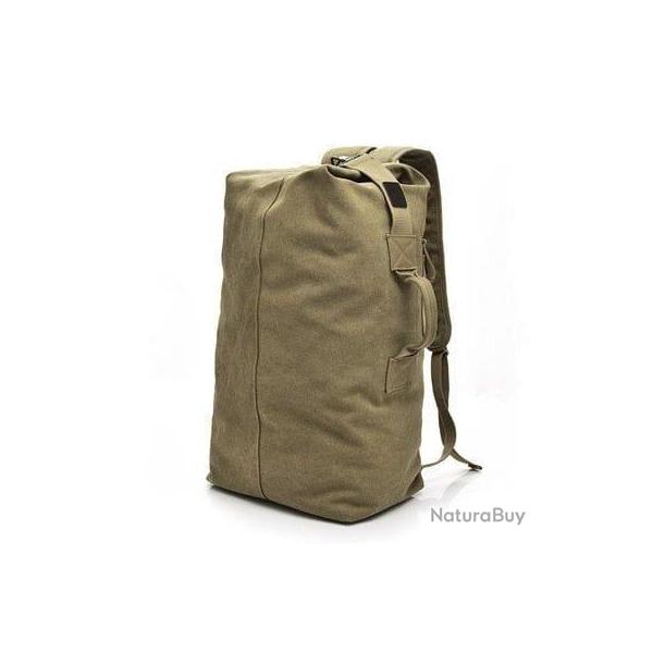 Sac bandoulire toile US Army - Tan / 26x20x45cm