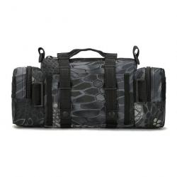 Sac bandoulière Tribal Hawk 6L - Python noir