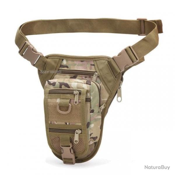 Sac de taille jambe tombante WSE - Multicam