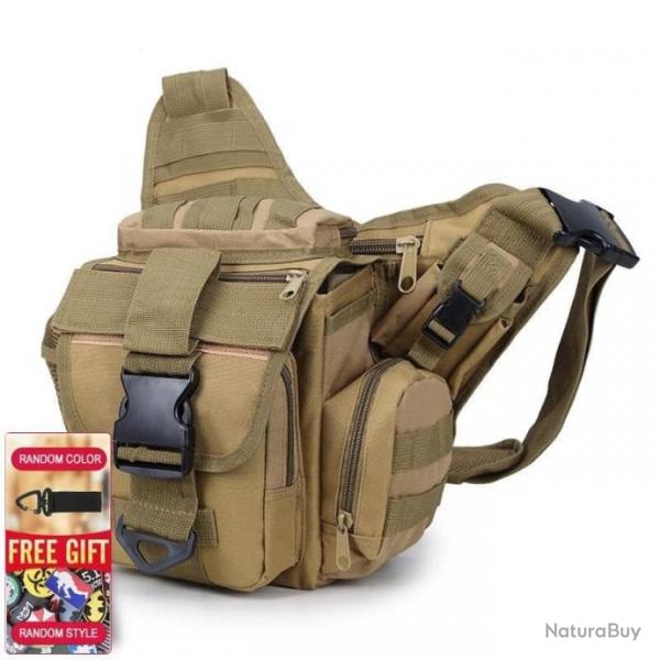 Sac de taille militaire 900D JHD - Tan / Coyote