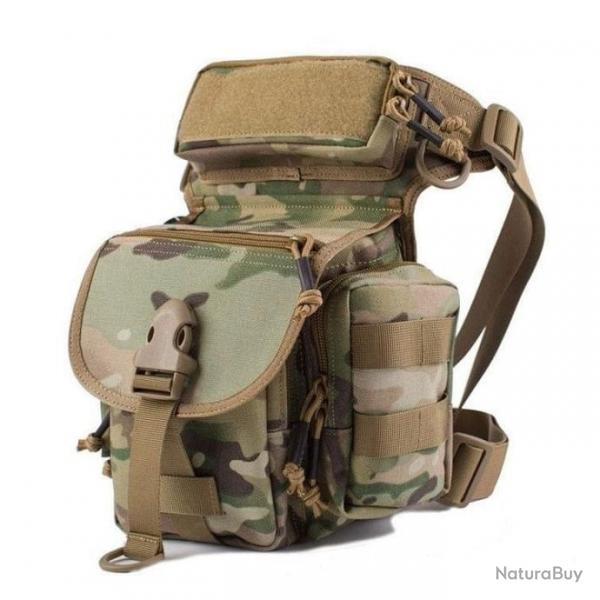 Sac de taille Molle multifonctionnel WTS - Multicam