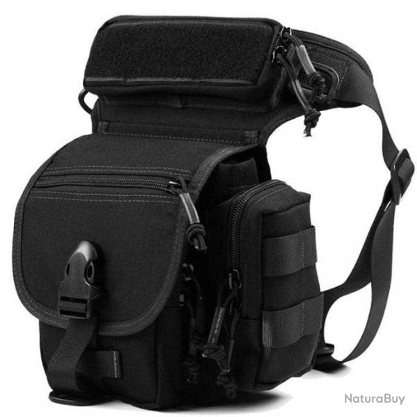 Sac de taille Molle multifonctionnel WTS - Noir