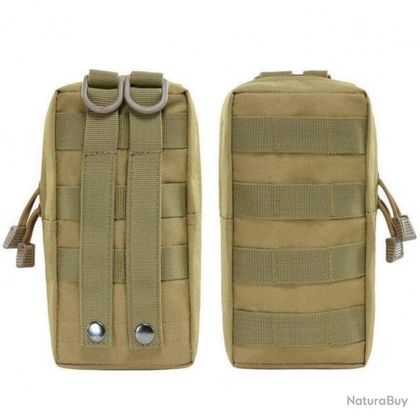 Sac de taille tactique militaire EDC ROS - Kaki