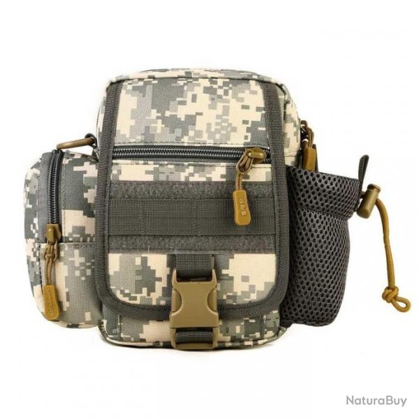 Sac de taille vertical Protection Plus - Camo ACU