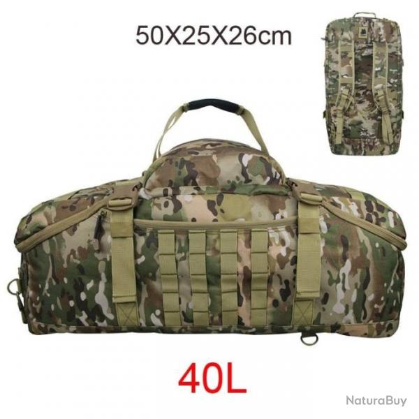 Sac de voyage Military GOS impermable - 40L Multicam