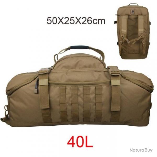 Sac de voyage Military GOS impermable - 40L Tan