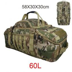 Sac de voyage Military GOS imperméable - 60L Multicam