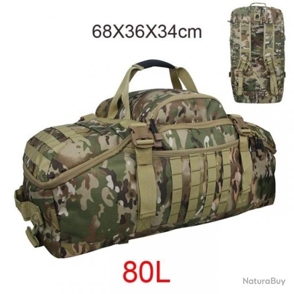 Sac de voyage Military GOS impermable - 80L Multicam