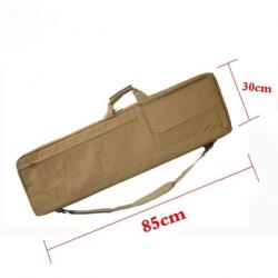 Sac fusil pochette bandoulière 85cm/100cm - Marron 85 cm