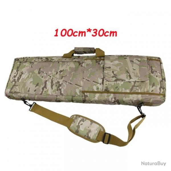 Sac fusil pochette bandoulire 85cm/100cm - Camo CP 100 cm