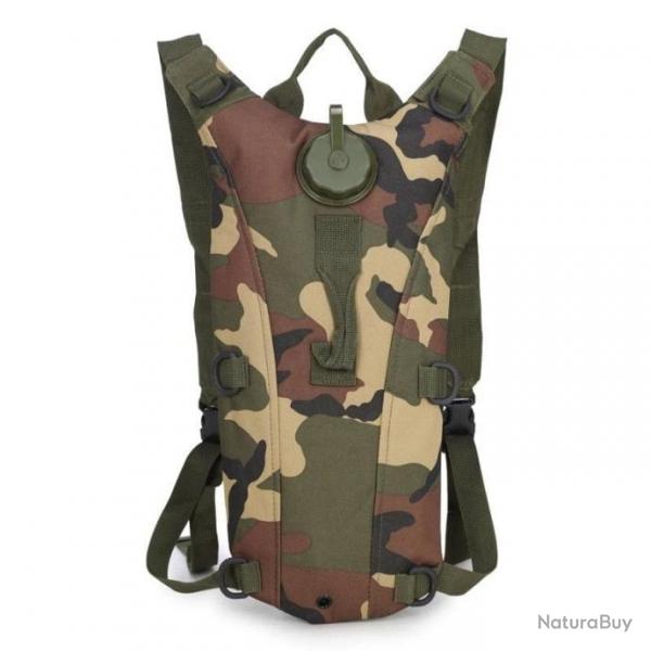 Sac hydratation 3L ST Knight Tactical - Jungle