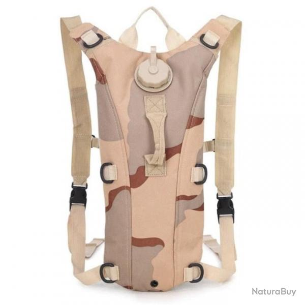 Sac hydratation 3L ST Knight Tactical - Desert