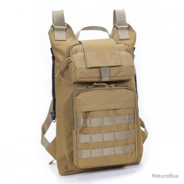 Sac hydratation pliable Molle Tribal Hawk - Tan