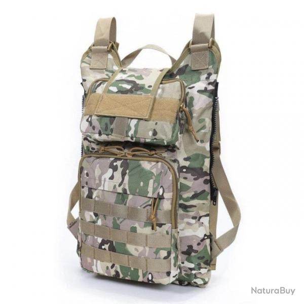 Sac hydratation pliable Molle Tribal Hawk - Multicam