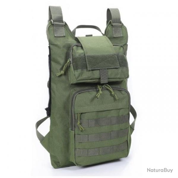 Sac hydratation pliable Molle Tribal Hawk - Vert OD