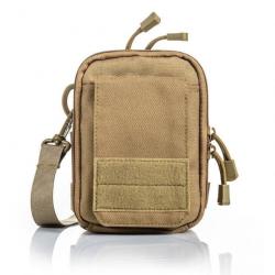 Sac militaire bandoulière Molle Flicker - Tan