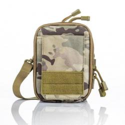 Sac militaire bandoulière Molle Flicker - Multicam